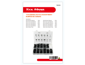 TM 242 Stück Sortiment Zierclips für HONDA