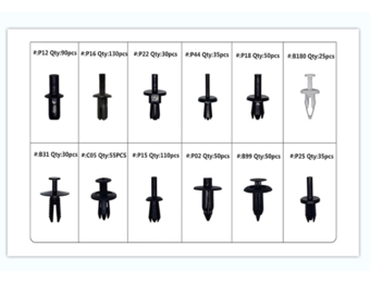 TM 690 Stück Sortiment Polsterklammern für VW , BMW , VOLVO