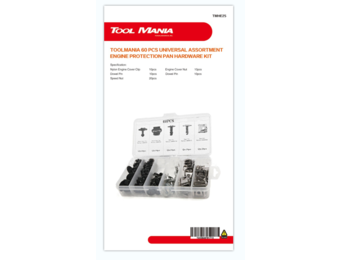 TM 60-teiliges Sortiment an Karosserieclips, Schrauben für VW , AUDIA