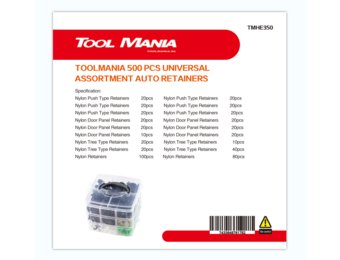 TM 350-teiliges Sortiment Polsterklammern MIX