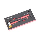 TM 2-teiliges Hammer Set Schaumstoff-Carbon-Look-Inlay