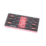 TM 7-teiliges Torx-Schraubendreher-Set mit Schaumstoff-Carbon-Look-Inlay