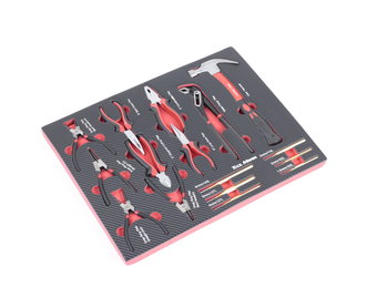 TM Premium Werkzeugfüllung mit Carbon Look Inlay Modell 6