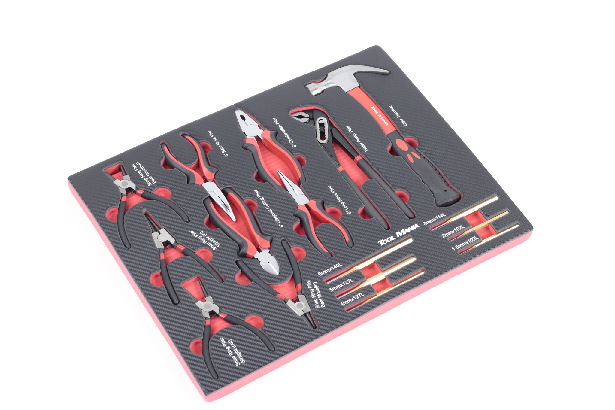 TM Premium Werkzeugfüllung mit Carbon Look Inlay Modell 6