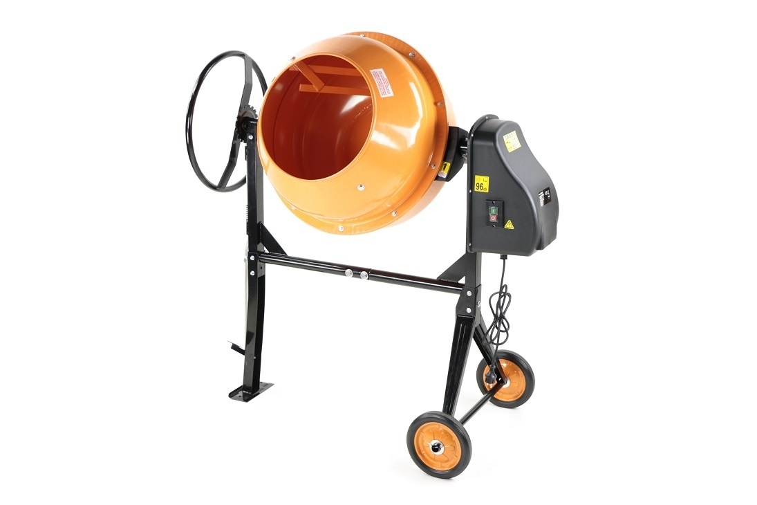 TM 160 Liter Betonmischer, Betonmischer mit Fußschalter