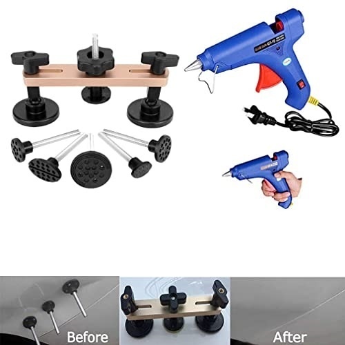 11-teiliges Dellenentfernungsset, Dellenentfernung ohne Sprühen