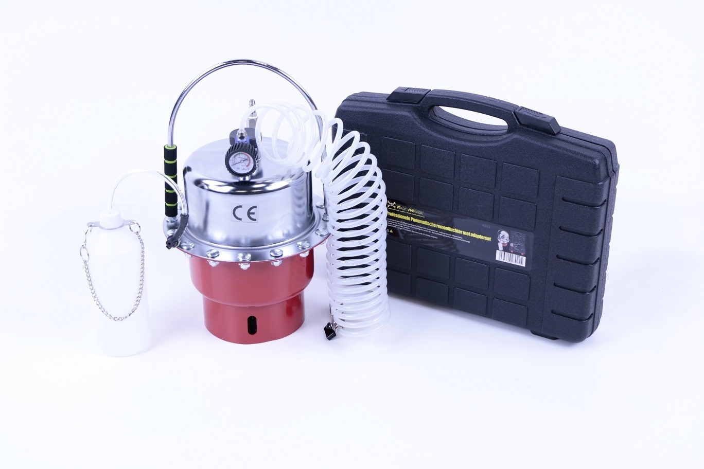 TM Professional Pneumatische Bremsentlüftung mit Adaptersatz