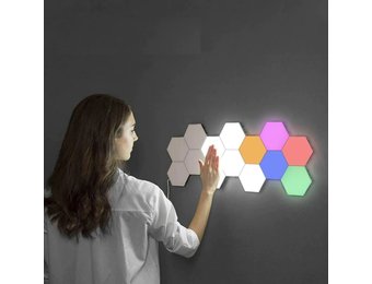 TM Nanoleaf -Hexagon touch Wandbeleuchtung - Innenbeleuchtung - kreative Wandbeleuchtung - 6 Stk