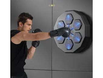 TM Smart Music Boxing Machine mit Bluetooth, Boxsack, Boxball