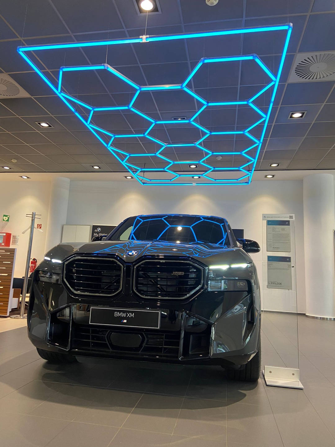 Hexagon led, led deckenleuchte, garagenbeleuchtung, deckenbeleuchtung mit automatischer Detaillierung RGB