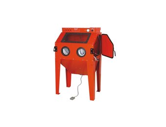 TM SBC 350 Strahlkabine mit Absaugung - Matt Schwarz