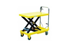 TM 750 kg. Rollbarer Arbeitstisch / Hubtisch