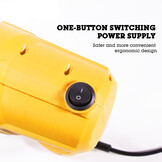 TM 500 Watt Tragbare Elektrische Farbspritzpistole mit 800 ml Behälter