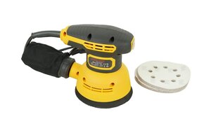 TM Variable Exzenterschleifmaschine 300 W – Mit 12 Schleifblättern