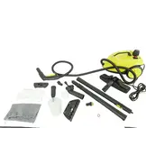 TM Dampfreiniger – Fleckenentferner – Teppichreiniger – Polsterreiniger, 2000 Watt, 18 Zubehörteile