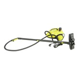 TM Dampfreiniger – Fleckenentferner – Teppichreiniger – Polsterreiniger, 2000 Watt, 18 Zubehörteile