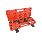 TM Drehmomentschlüsselsatz 1/4" und 1/2" – 5-teilig, 5–210 Nm