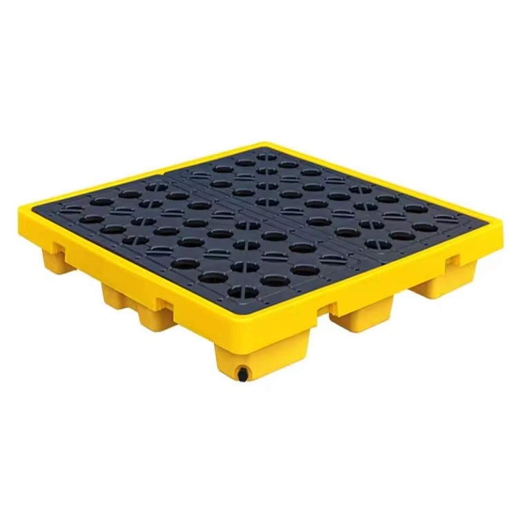 TM 230-Liter-Ölfass-Auffangwanne, Auffangbehälter für 4 Fässer