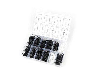 TM 235-teiliges Kunststoff-Sortiment für Blindnieten