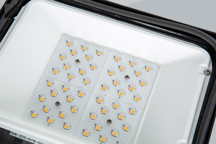 TM LED-Beleuchtung LED-Flutlicht 150W 4000K hellweiß IP65 schwarz