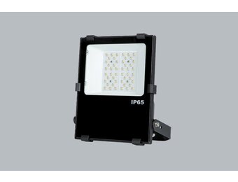 TM LED-Beleuchtung LED-Flutlicht 50W 4000K hellweiß IP65 schwarz