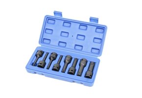 TM 8-teiliges langes Torx-Kraft-Steckschlüsselsatz mit 1/2" Aufnahme