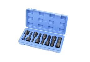 TM 8-teiliges langes Innensechskant-Kraft-Steckschlüsselsatz mit 1/2" Aufnahme, Modell 2