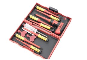 TM 12-teiliges VDE T-Griff Schraubendreher-Set, austauschbar