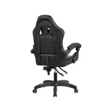Gaming-Stuhl, Ergonomischer Bürostuhl mit Lendenkissen Kopfkissen, Höhenverstellbarer Gamer Stuhl , , schwarz, verstellbar.