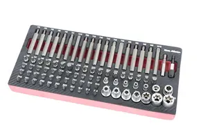 TM 85-teiliger Bit-Satz in Schaumstoffeinlage in Carbon Carbon-Schaumeinlage