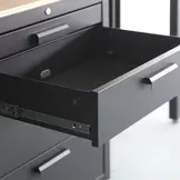 TM Premium Werkstattsystem, 8-teilig, mattschwarz