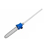 TM 4 in 1 Freischneider / Rasentrimmer / Heckenschere / Kettensäge / Baumsäge – 42,7 cm³