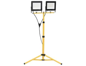 TM Professional Dual-LED-Arbeitsleuchte 2 x 150 Watt – 2 x 15.000 Lumen mit Stativ