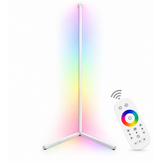 TM Moderne LED-Stehlampe RGB - LED-Lampe - Ecklampe - RGB Smart Lamp - Weiß
