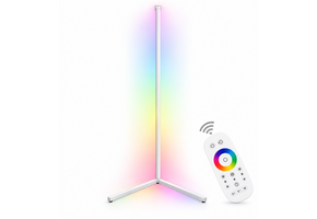 TM Moderne LED-Stehlampe RGB - LED-Lampe - Ecklampe - RGB Smart Lamp - Weiß