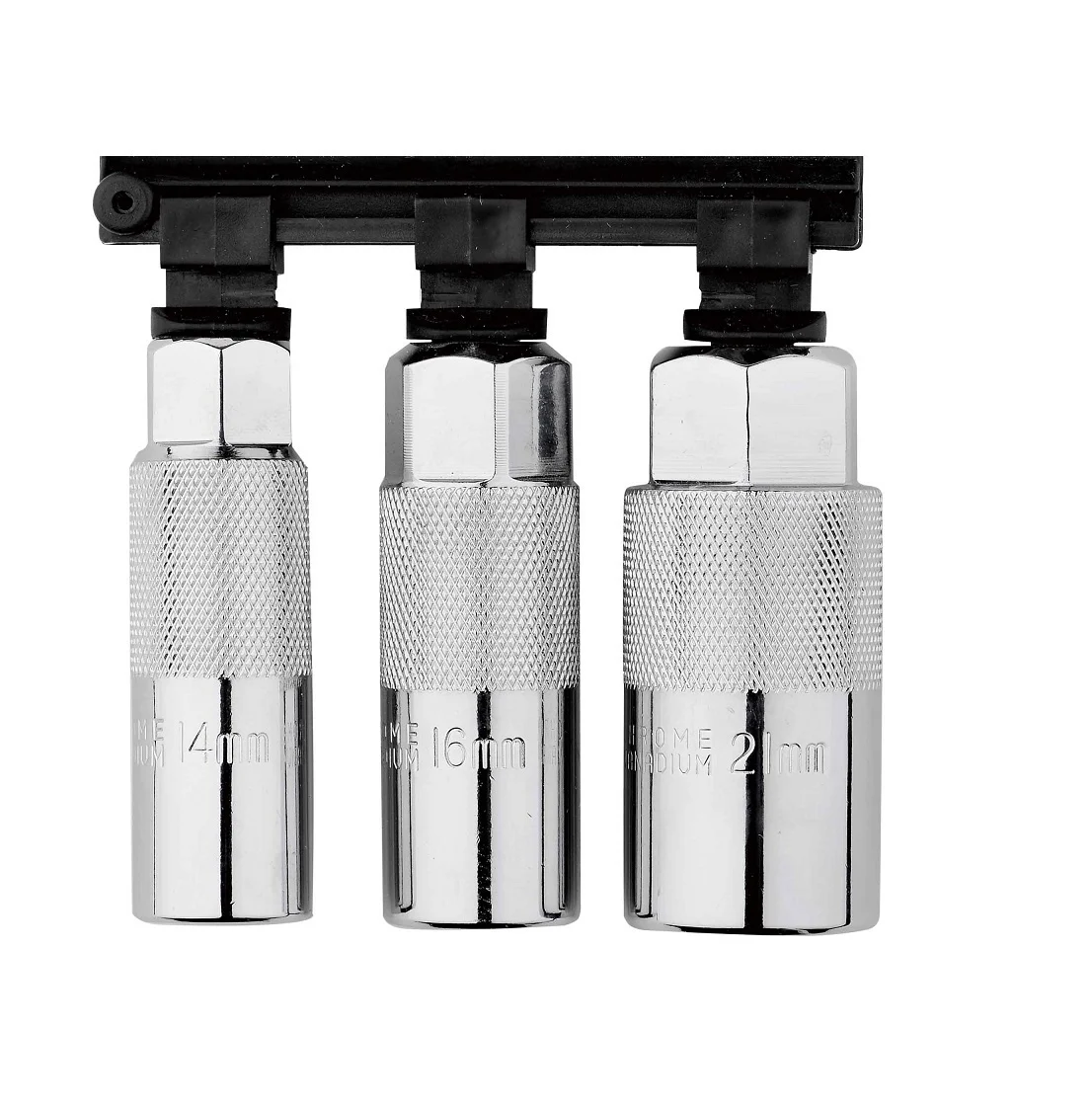 TM Zündkerzen-Steckschlüsselsatz 3/8 "14, 16 und 21 mm