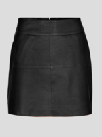 Copenhagen Muse Royal Leather Skirt, Black