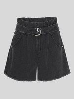 2NDDAY Cilika Short, Black Denim