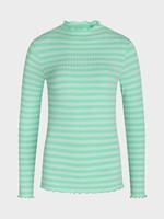 Mads Nørgaard Stripe Trutte Tee, Cabbage Stripe