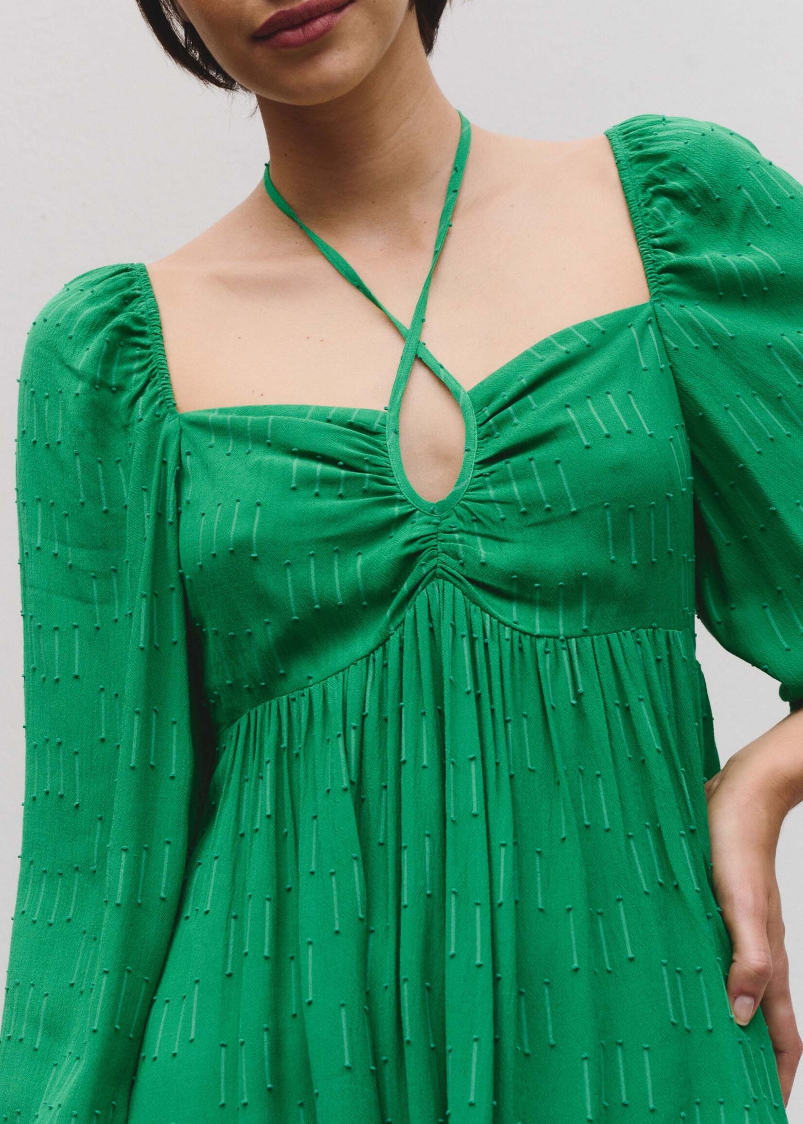 Idano Dress Ouissam, Menth Green