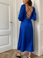 FRNCH Dress Fasia, Blue Electrique