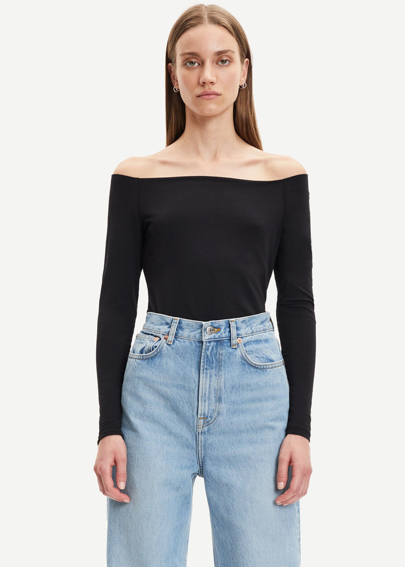 Samsøe Samsøe Nana Longsleeve, Black