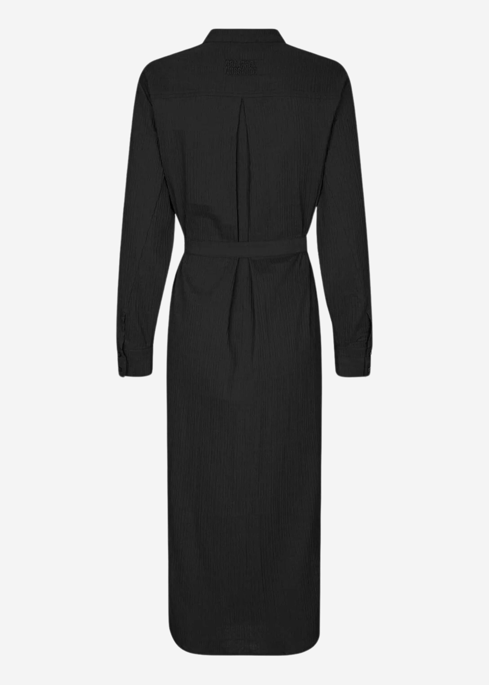 Mads Nørgaard Rosemary Crinkle Dress, Black