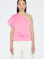 2NDDAY Cornlie Satin Top, Coral Blush