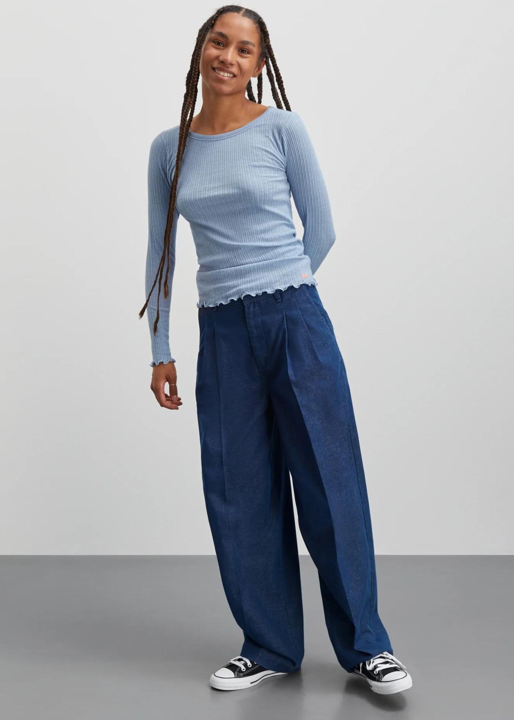 Mads Nørgaard Soft Denim Paria Jeans, Sargasso Sea