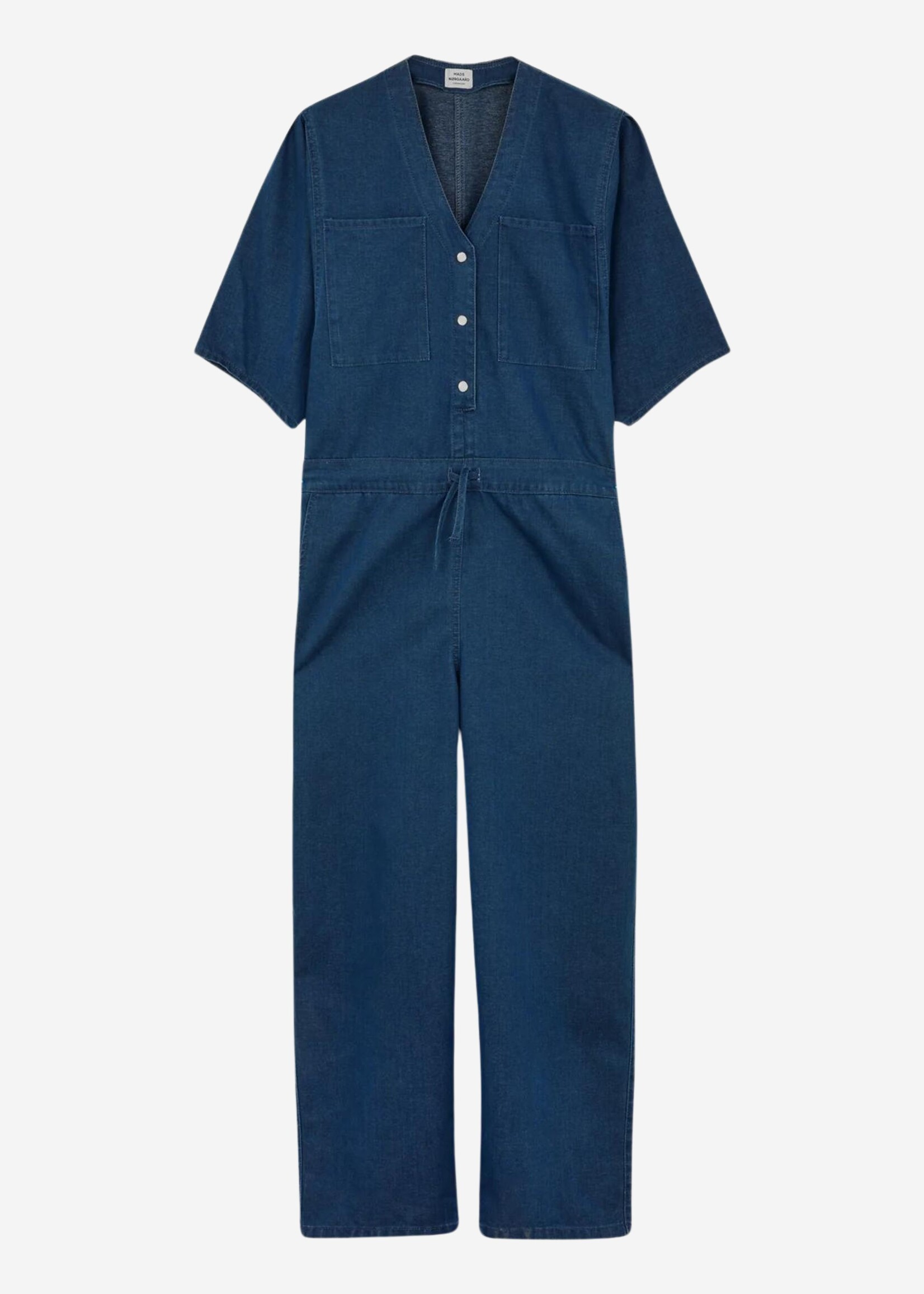 Mads Nørgaard Soft Denim Vianna Jumpsuit, Sargasso Sea