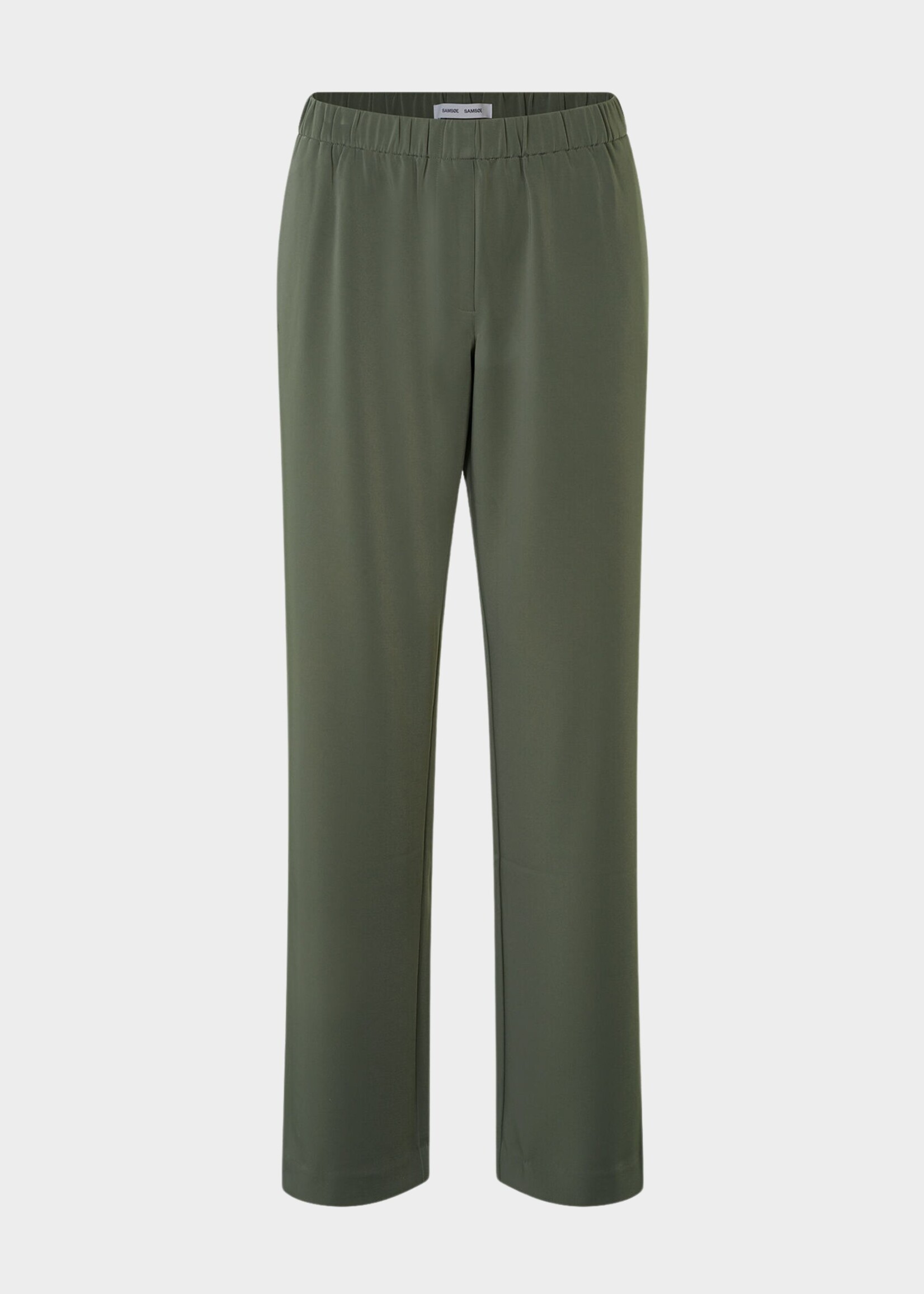 Samsøe Samsøe Hoys Straight Trousers, Dusty Olive