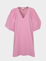 Les Soeurs Idris Seersucker Short Dress, Pink