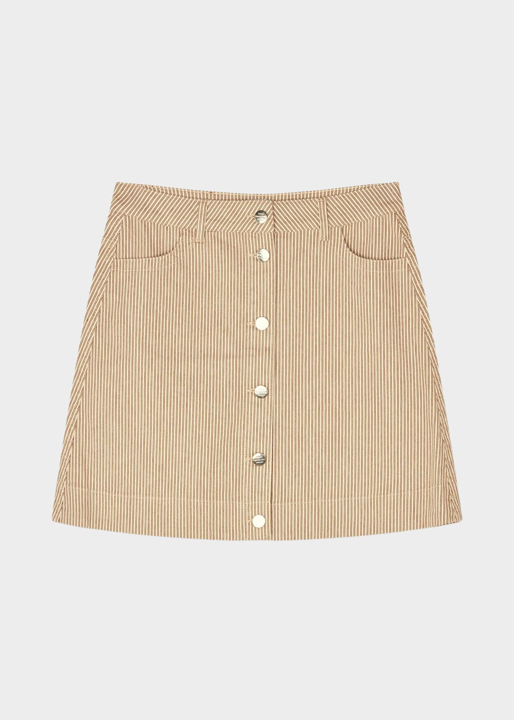 Mads Nørgaard Bromi Ria Skirt, Patridge / Whitecap Gray