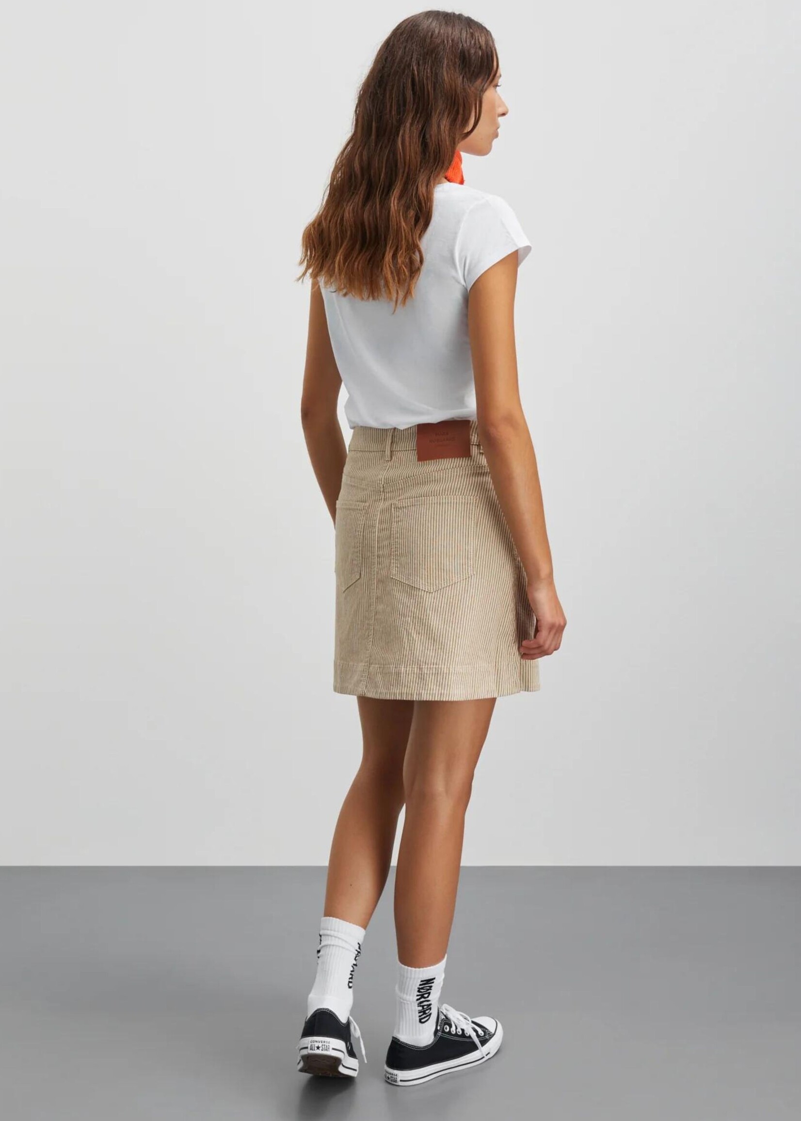 Mads Nørgaard Bromi Ria Skirt, Patridge / Whitecap Gray